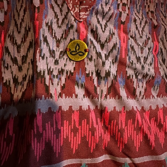 Prana Nari Dress in Black Cherry Laurel - Picture 6 of 7